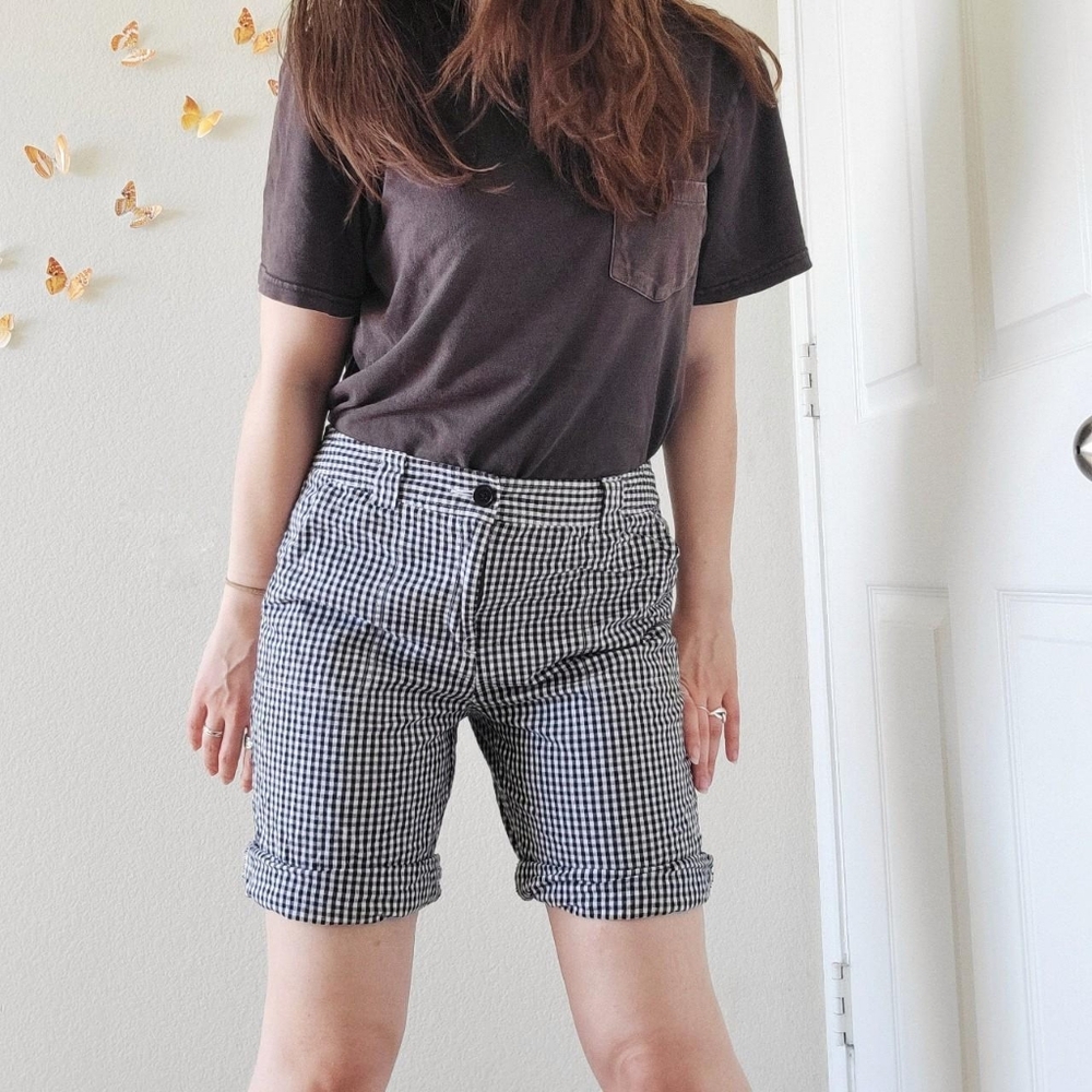 Vintage Liz Claiborne Gingham Shorts